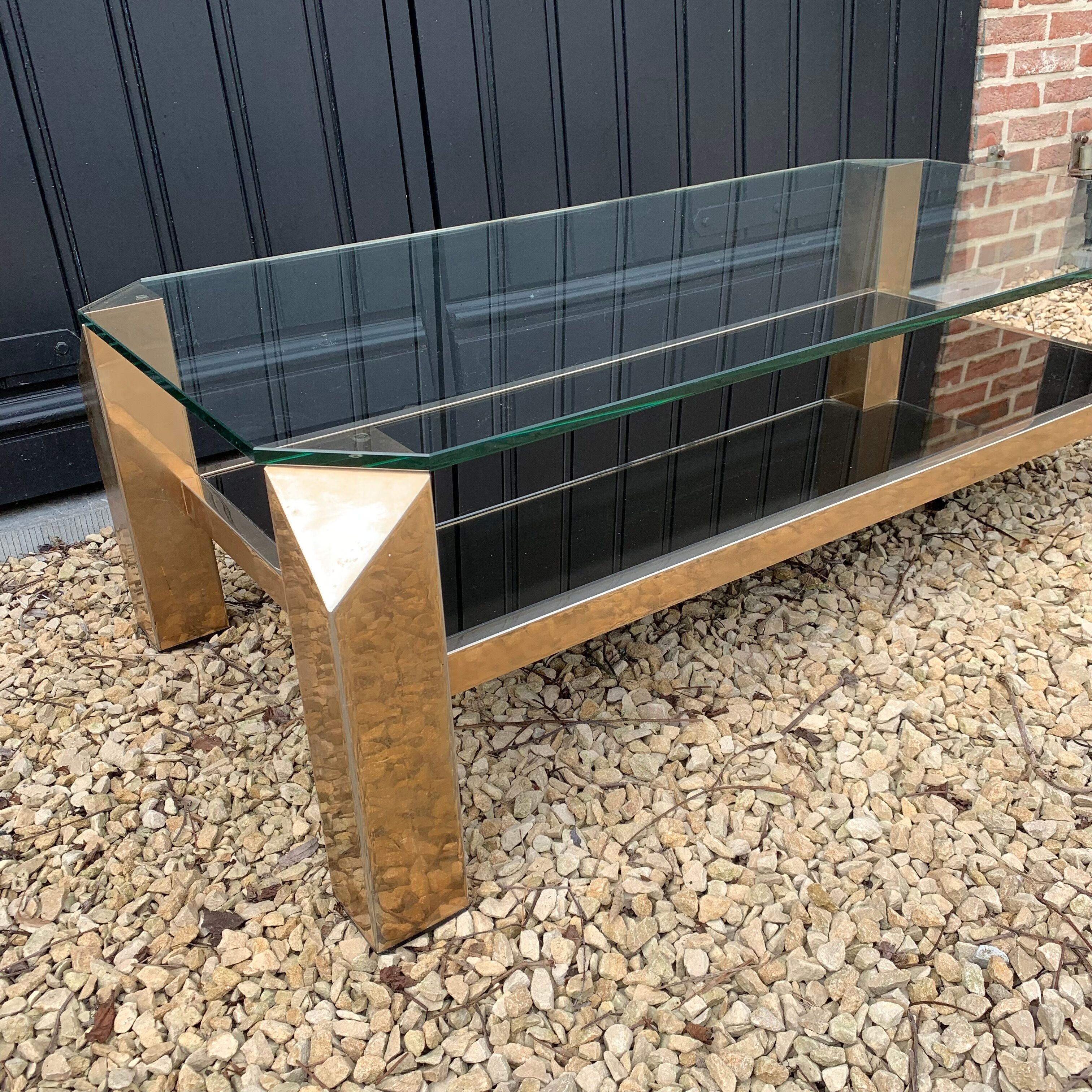 Table basse Belgo Chrome