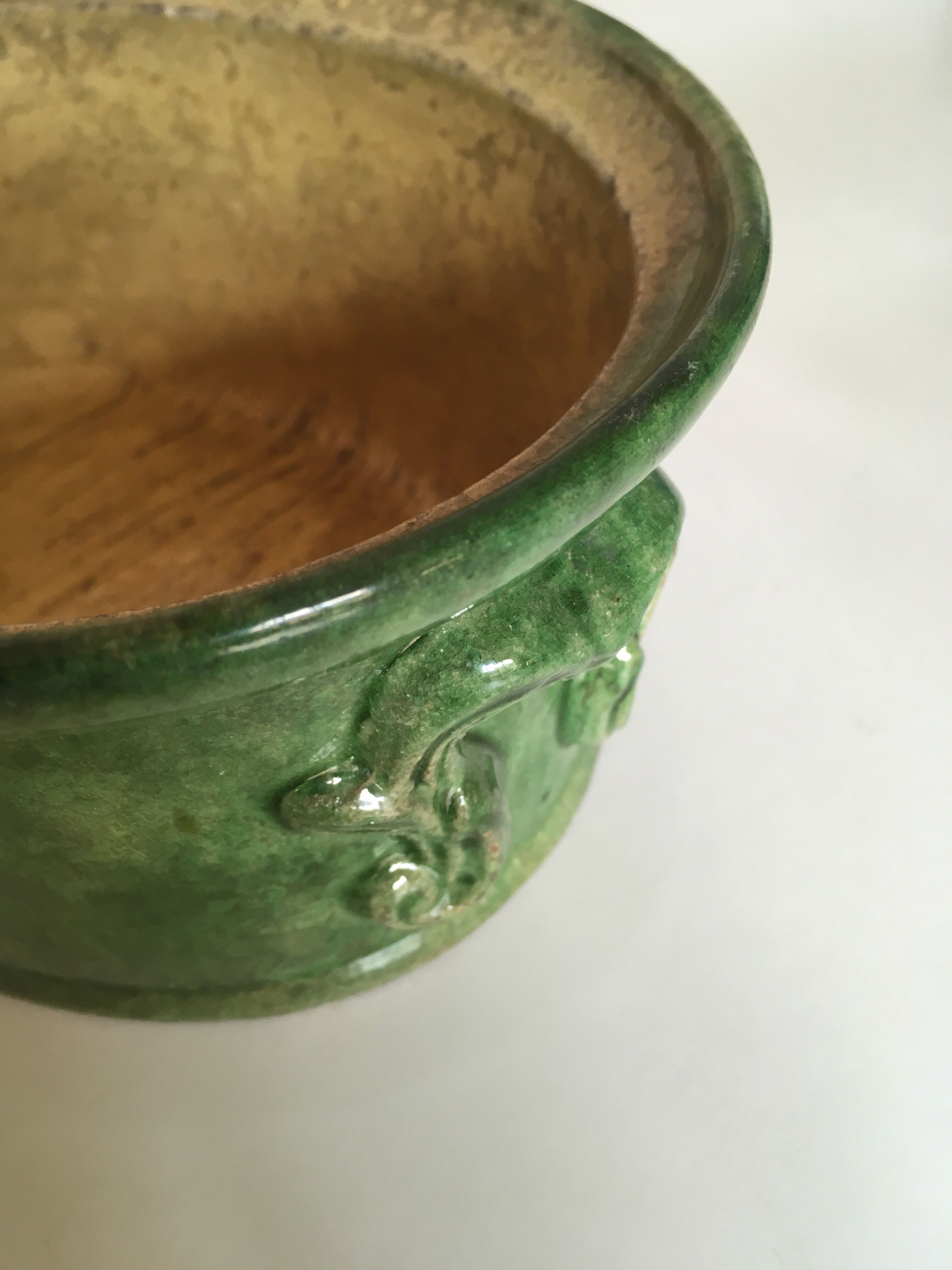 Ground soil dish 19th L'Herminé in Orchies