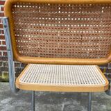 Cesca design chair model b32 in chrome