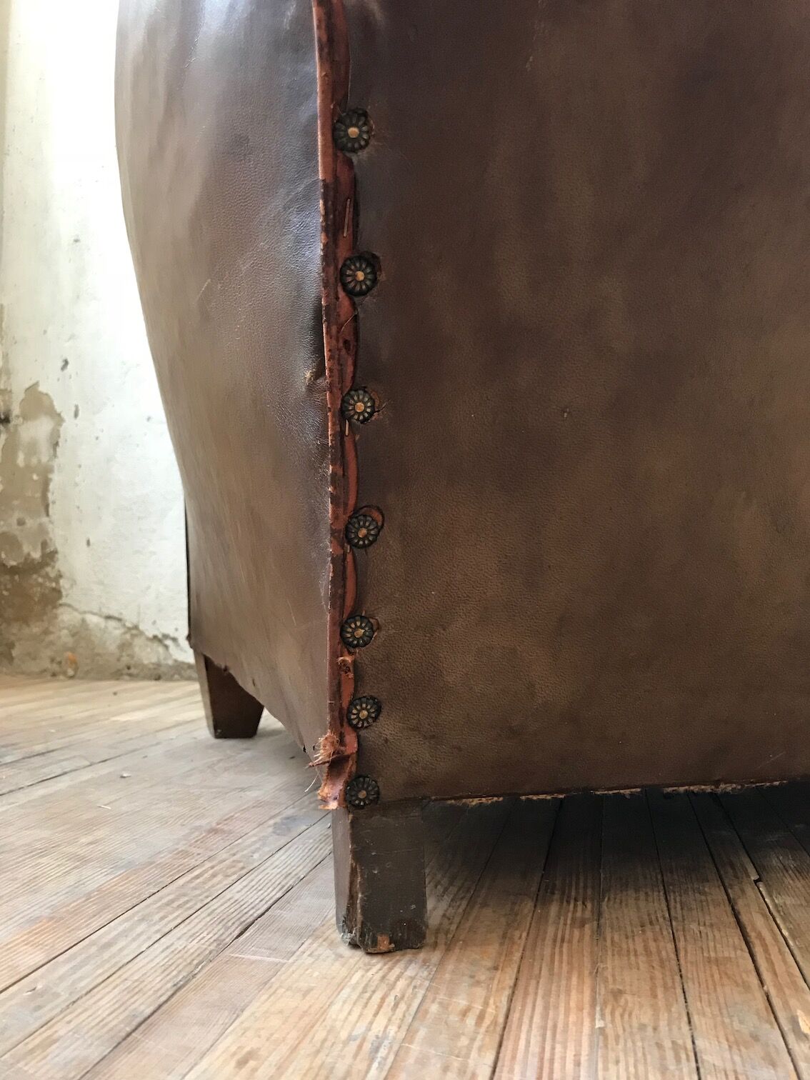 Leather club Armchair