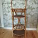 Vintage rattan bar – Portable – 60s–70s – Bohemian