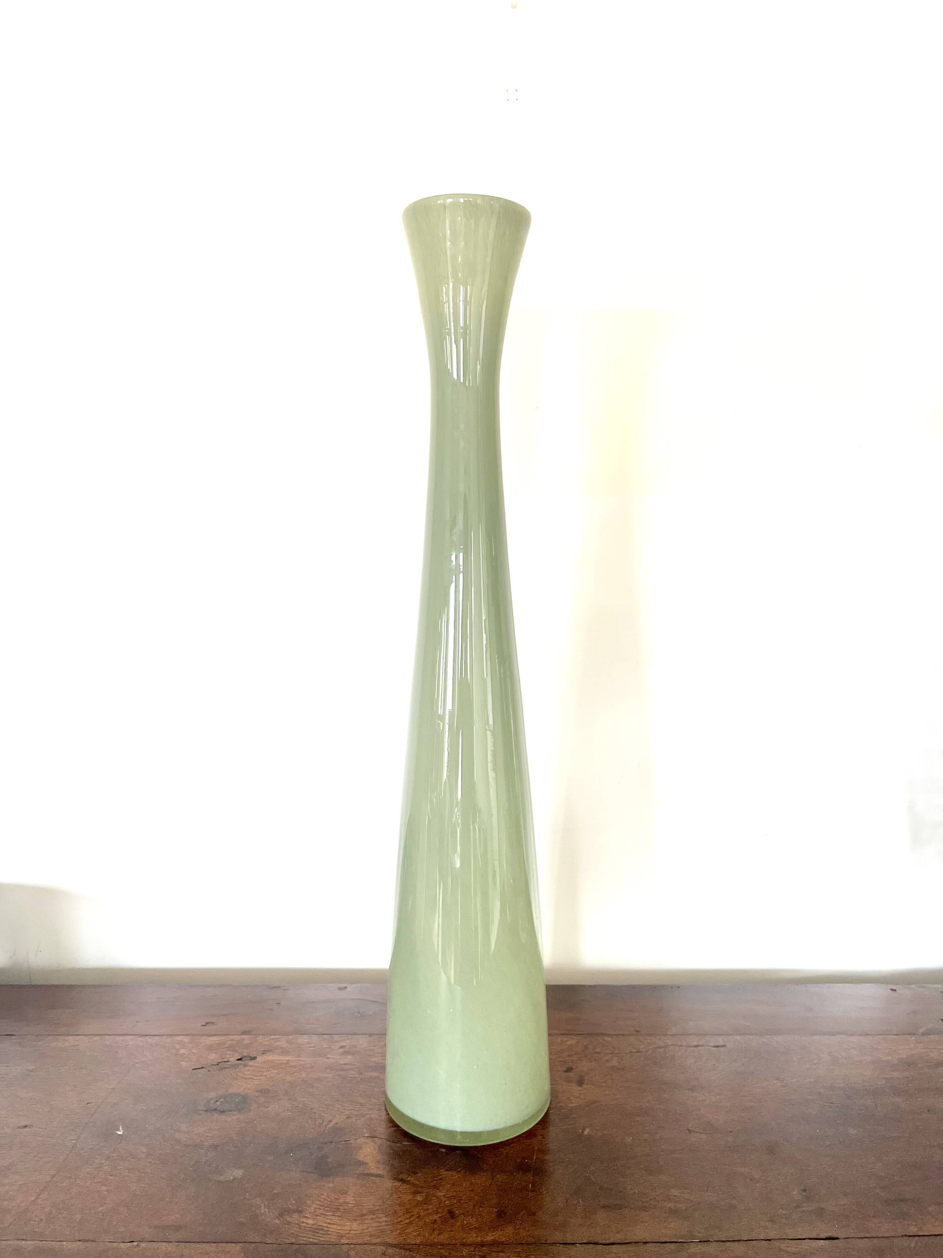Art Deco style glass vase
