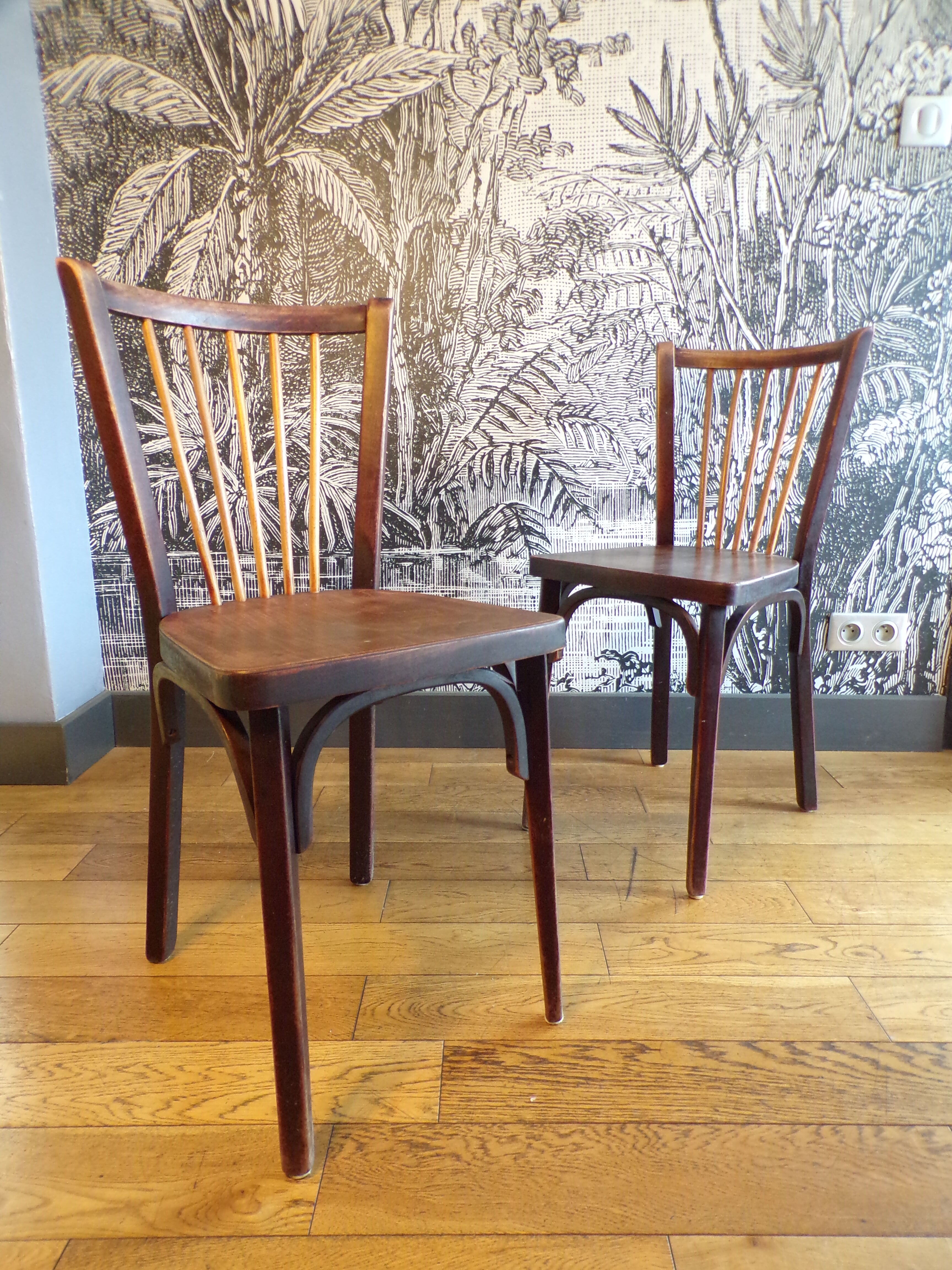 Pair of Baumann 153 chairs