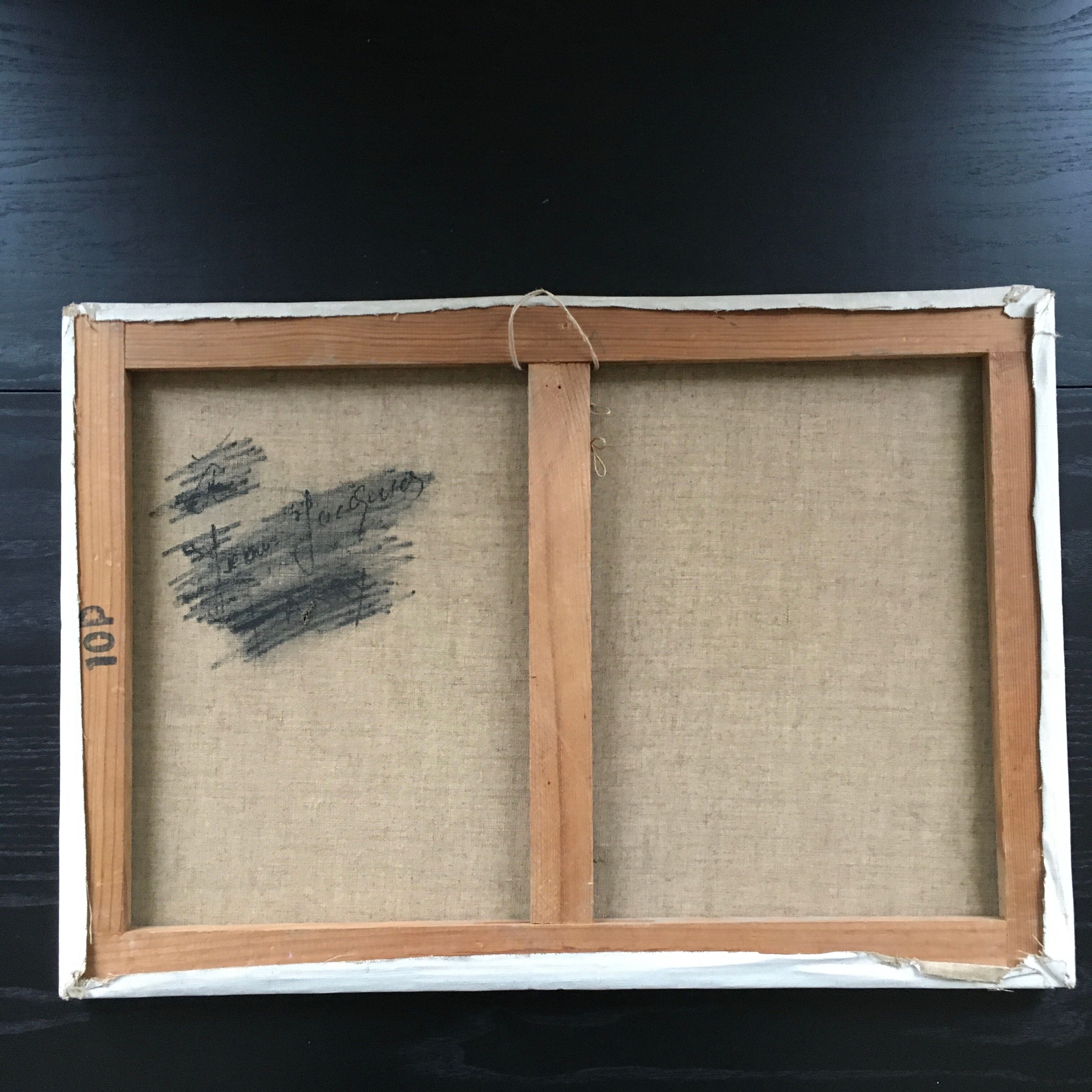 Painting Provencal village