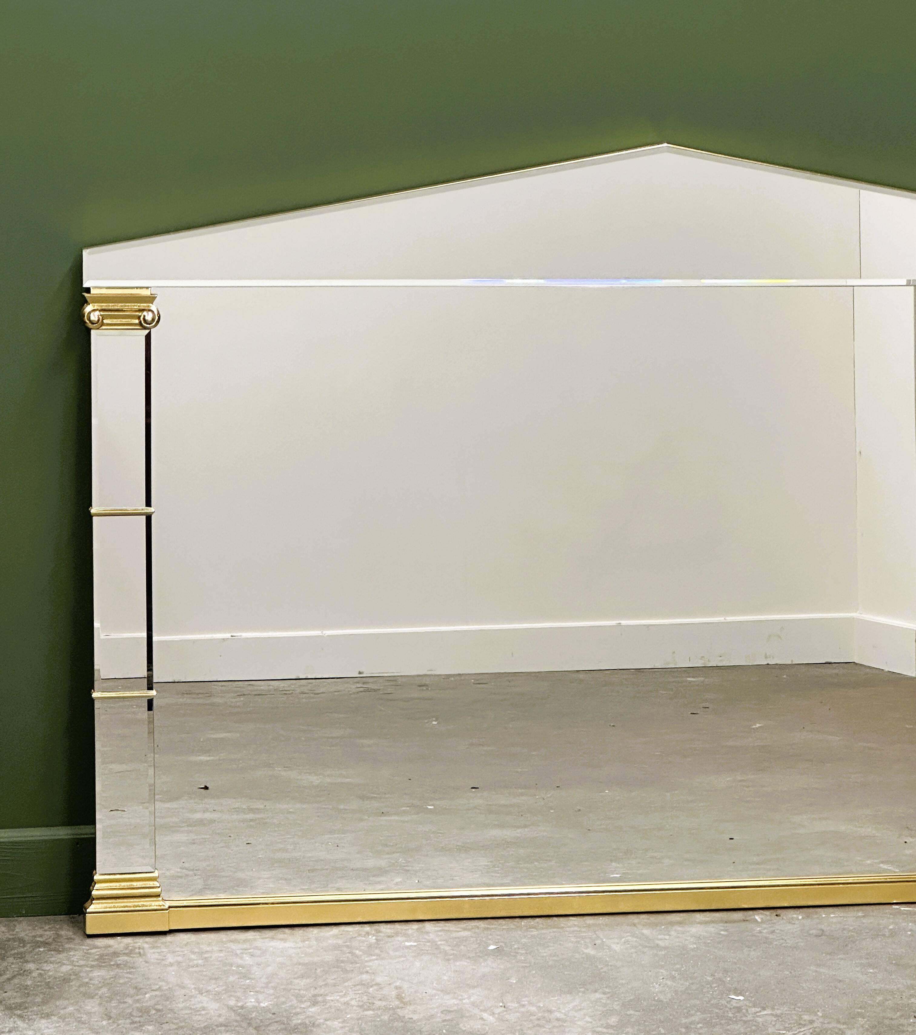 XL Elegant Neoclassical Style Mirror by Deknudt, 1980s. Belgium