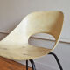 Chaises tulipe de Pierre Guariche par Steiner fibre de verre