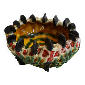 Cendrier vide-poche organique barbotine