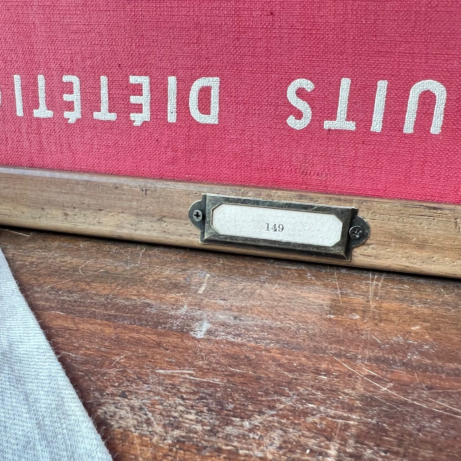 Vintage checkers and chess game board