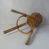 Rattan plant holder