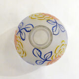 Art Deco vase in primary colors