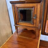 Edwardian Vintage Inlaid Console Hall Table / Dressing Table – 1900–1910