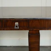 Double-Faced Drawer Desk Art Deco by Theodore Alexander
