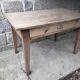 Table de ferme rustique 115 cm
