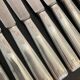 Set of 24 Art Deco knives silver metal