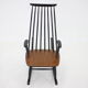 1960s Varjosen Puunjalostus beech rocking chair, Finland