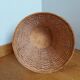 Wicker rattan wastepaper basket
