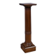 Solid walnut column, Louis XVI style – late 19th century