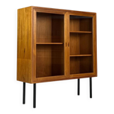 Danish teak display cabinet highboard Kristiansen vintage 60s