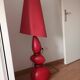 Lamp / luminaire retro 1970s style red