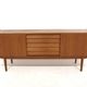 Scandinavian teak sideboard "Trio", Nils Jonsson, Troeds, Sweden, 1960