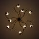 Vintage brass regency chandelier