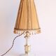Opaline gilded glass table lamp, 1920s