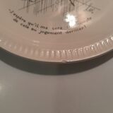 6 dessert plates " Les Parisiennes de Kiraz "