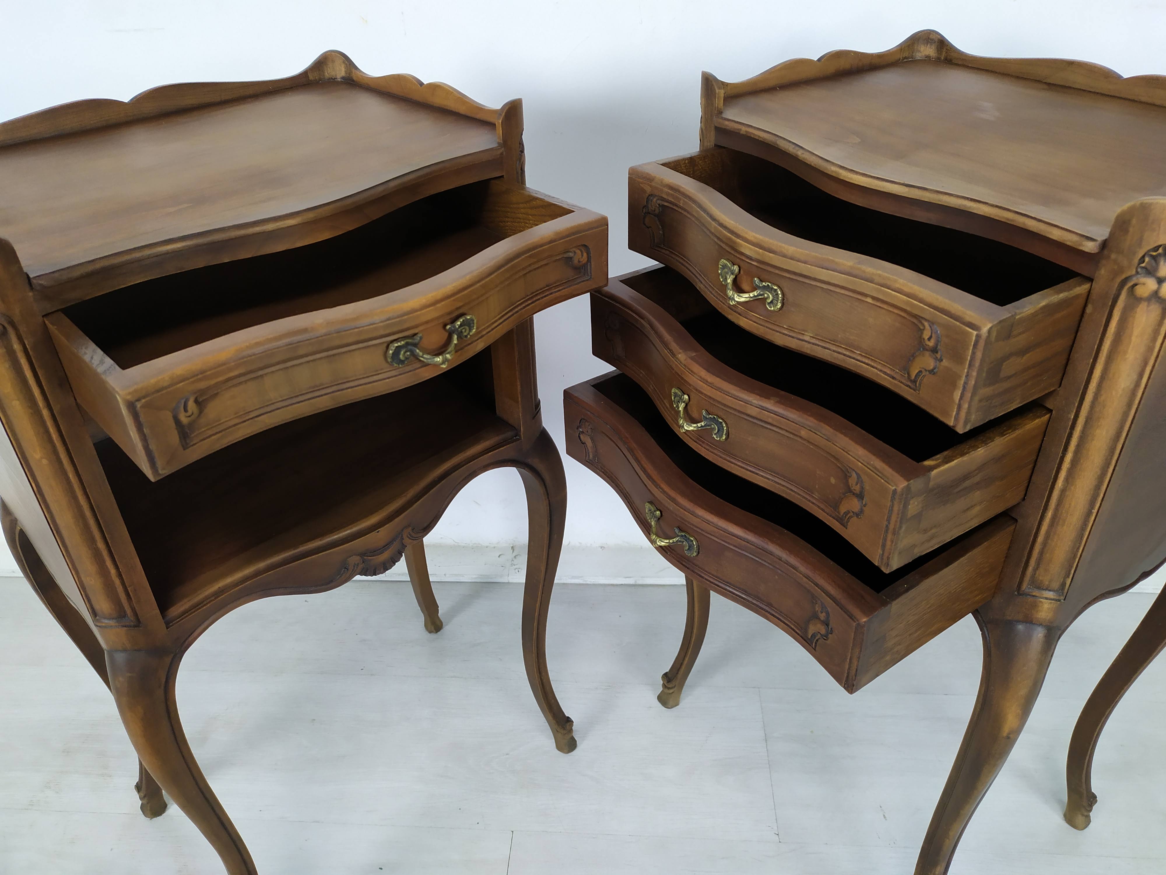 Pair of Louis XV bedside tables