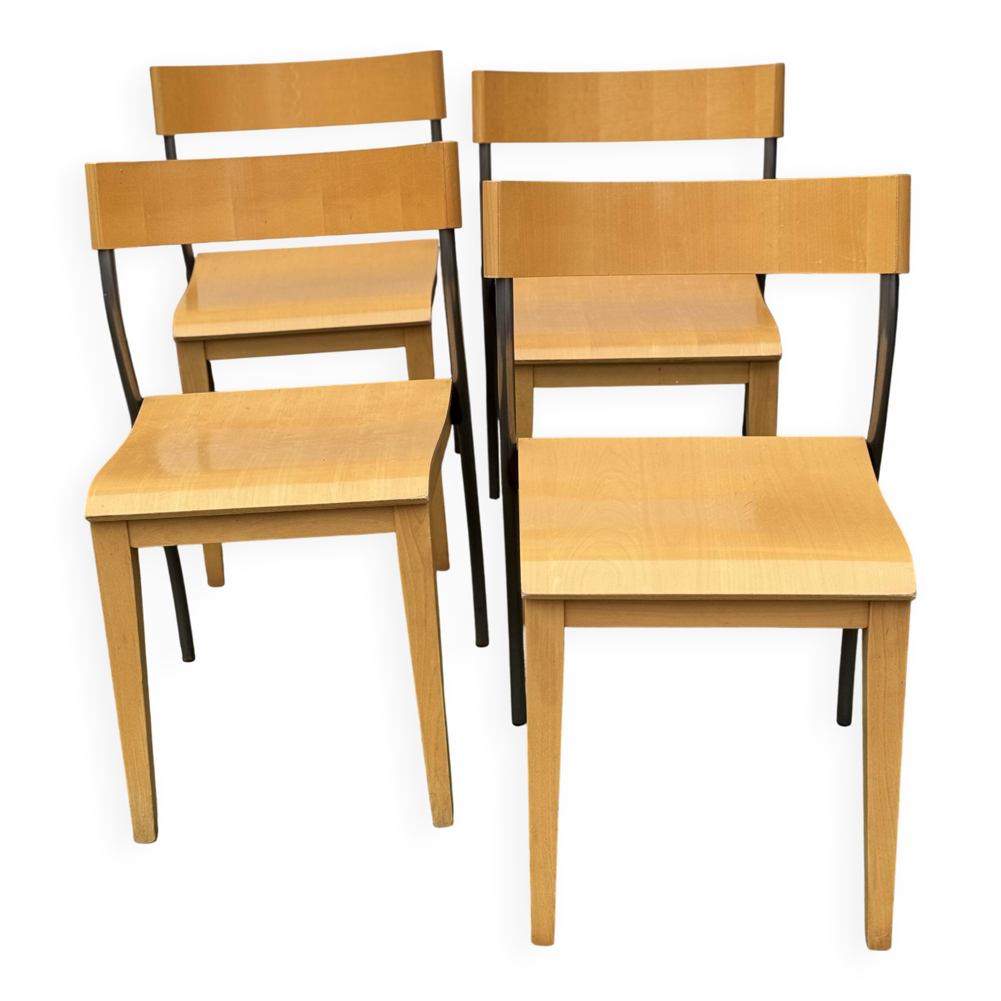 4x Ikea Nordisk Chairs by Tina Christensen