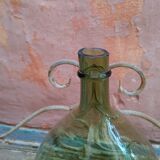 Old demijohn bubbled glass - 5 1/2 liters