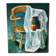 Nature morte sur chaise, signée Miguel Anibal 98