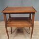 Louis XV style solid wood bedside table