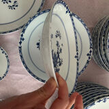 Amphitrite tableware service Ervuis and Raynaud 64 pieces