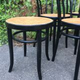 Chaises et tabourets  bistrot  cannage naturel zpm randomsko