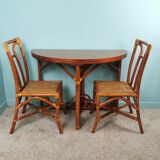 Maugrion console table and 2 chairs