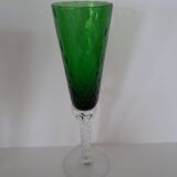 5 Murano champagne flutes