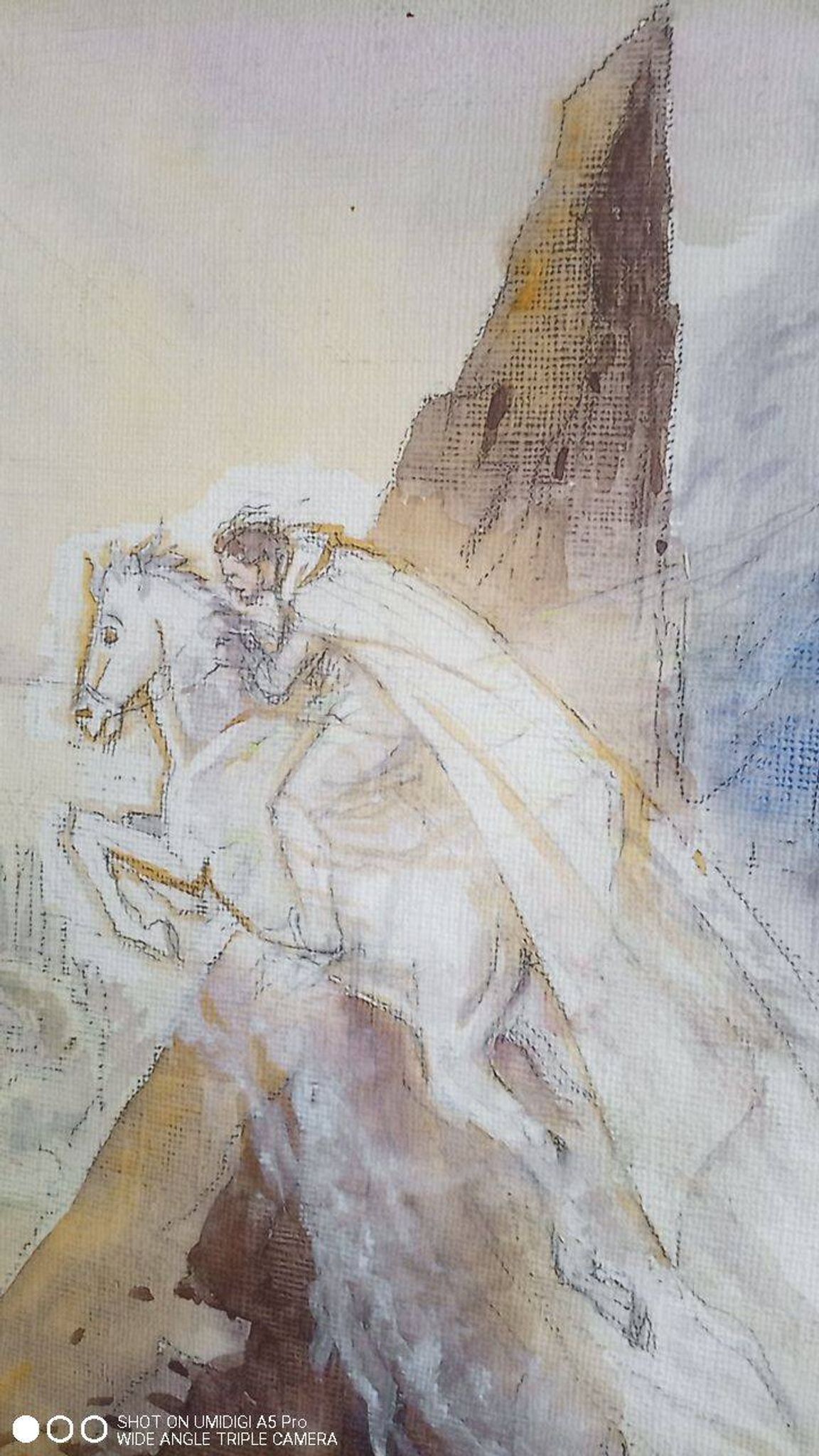 Luc Barbier (1903-1989) aquarelle - 62,5 x 48 cm