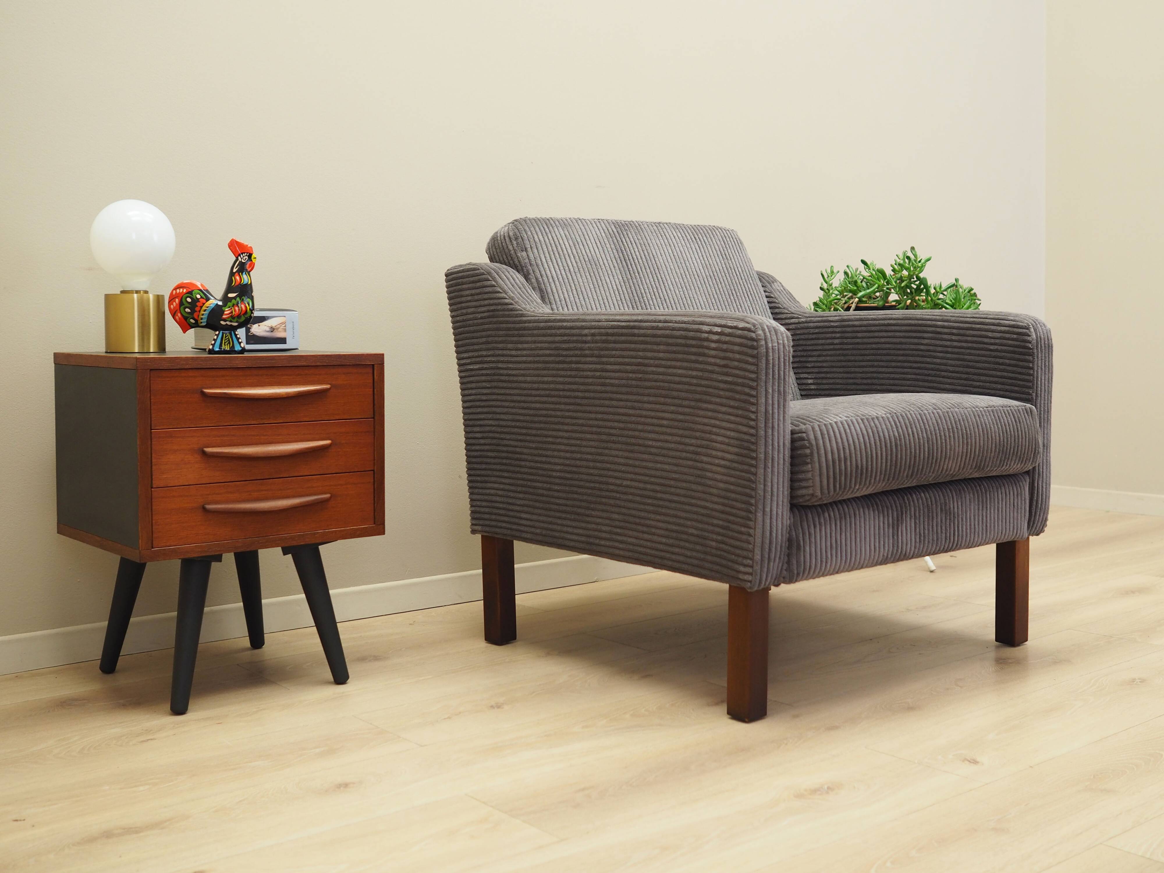 Beech armchair, Danish design, 1970s, production: Denmark