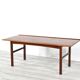 Table basse danoise du milieu du siècle en palissandre par Anton Kildeberg