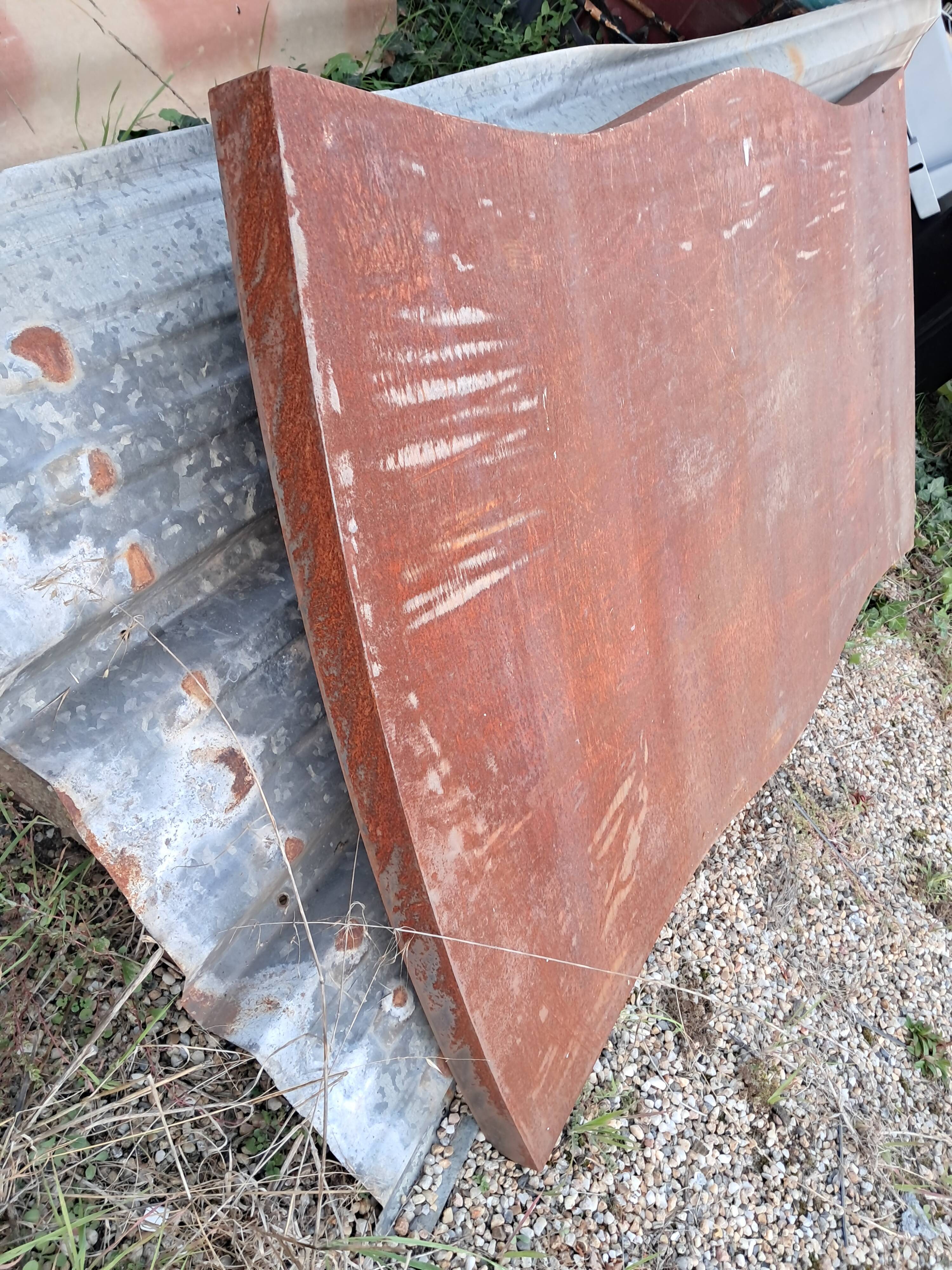 Table de ferme en metal