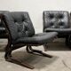 Scandinavian armchair by E. and N. Solheim for Rybo Rykken editions