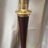 Mazda wood and metal desk lamp