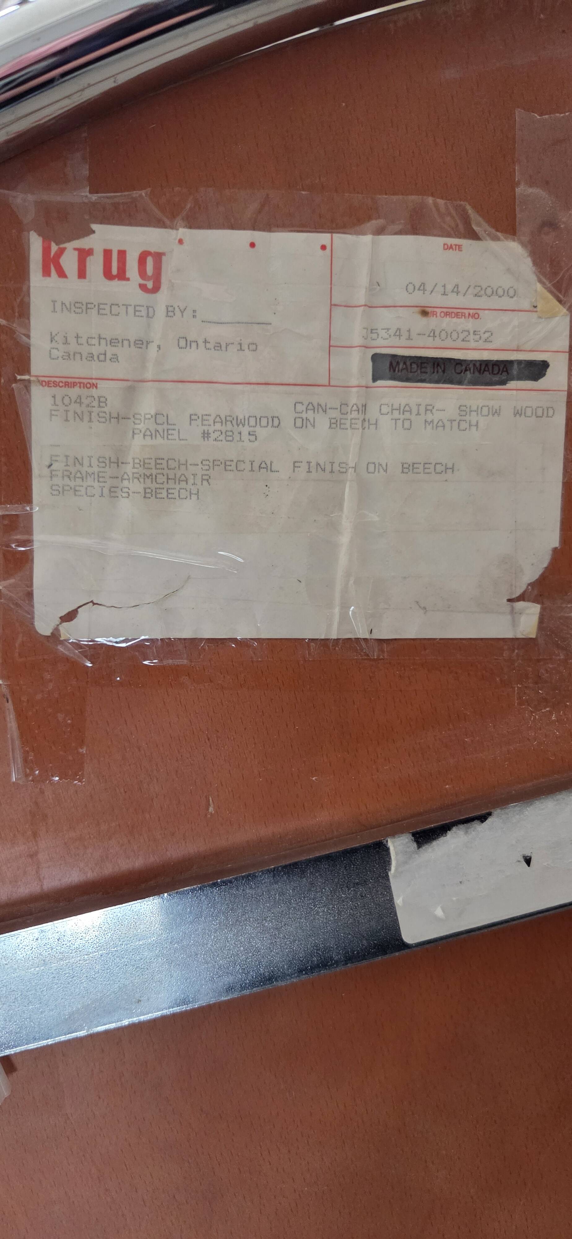 5 chairs model Can Can by Komplot Design for Brunner, 1993