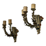 Appliques florales des années 1940