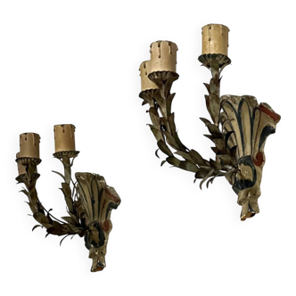 Appliques florales des années 1940