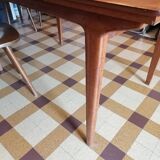 Teak 1960 scandinavian style dinning table
