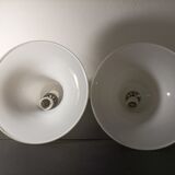 Pair of opaline suspension RAAK Amsterdam