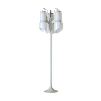 1970s design white floor lamp