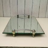 Art Deco service tray mirror art of the table