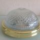 Ceiling lamp diamond tips / vintage 70s